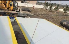 江蘇園林建設(shè)工程公司向志榮地磅廠家采購2套3x10米60噸地磅